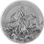 Pièce de monnaie en Argent 80 Mark g 1000 (1 Kg) Millésime 2025 GERMANIA