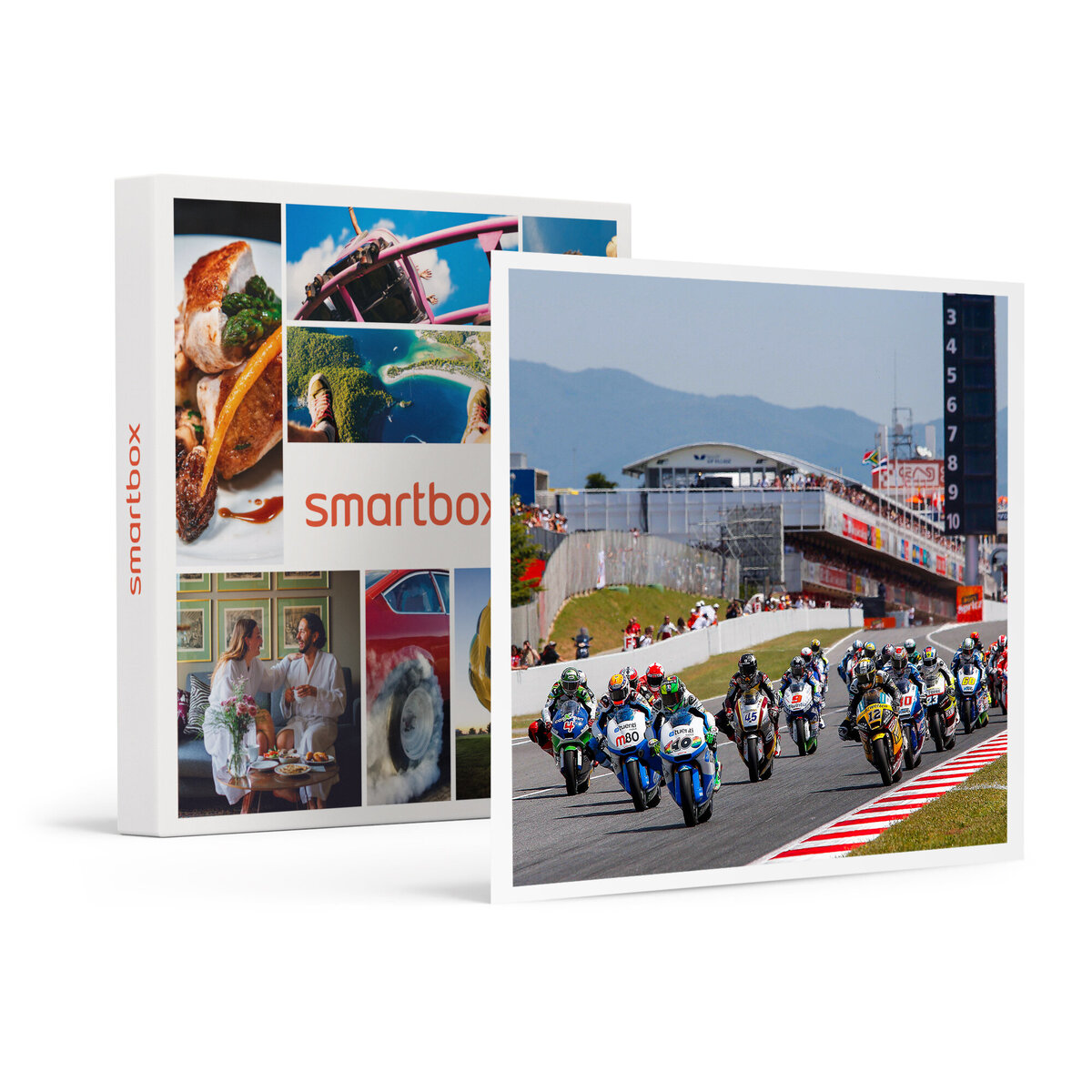 SMARTBOX Coffret Cadeau Grand Prix Moto de Catalogne 2024 un bon d