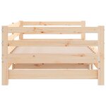 vidaXL Lit coulissant sans matelas 90x190 cm