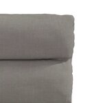 vidaXL Chaises à manger lot de 4 taupe tissu