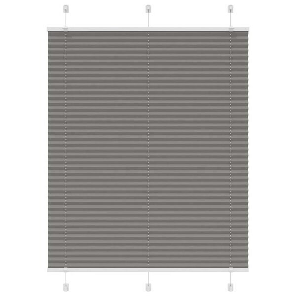 vidaXL Store plissé anthracite 105x100 cm largeur du tissu 104 4 cm