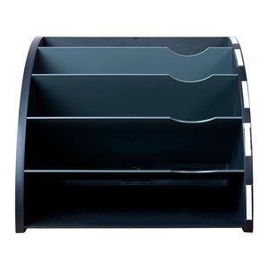 Trieur Ergonomique The Corner 1928 5 Compartiments - Noir/gris - X 3 - Exacompta