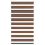 vidaXL Store zèbre marron 90x100 cm largeur du tissu 85 9 cm polyester