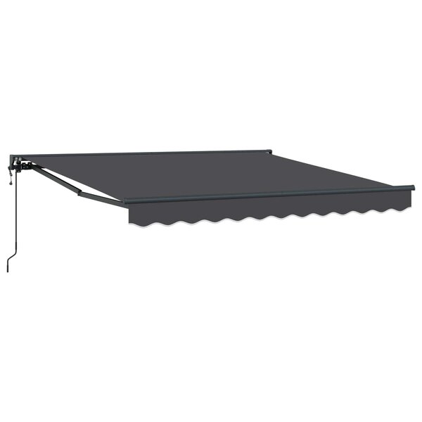 vidaXL Cadre d'auvent Anthracite 300 x 250 cm