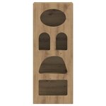 vidaXL Buffet Chêne artisanal 40 x 35 x 100 5 cm Bois d'ingénierie