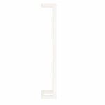 vidaXL Porte-serviette Blanc 23x18x110 cm Bois de pin massif