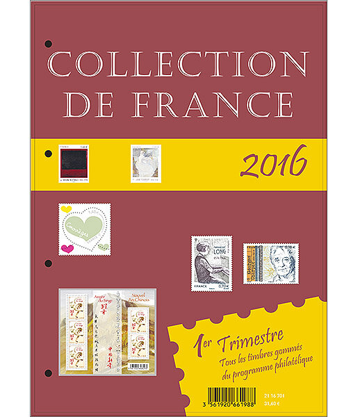 Collection de France 1er trimestre 2016