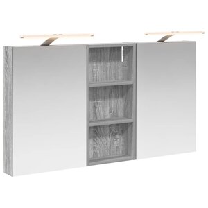 vidaXL Ensemble de Meubles de Salle de Bain 3 Pièces 110 x 10 5 x 60 5 cm
