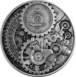 BUTTERFLY PUNK ART 2 Oz Silver Coin 5 Dollars Niue 2023