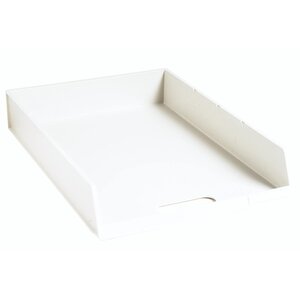Corbeille À Courrier C4 + Office - Blanc - X 6 - Exacompta