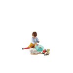 Hape E3771 - Set de train urbain dans boîte de rangement