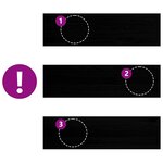 vidaXL Marches d'escalier 20 Pièces marron foncé 90x30x2 cm chêne massif