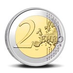 Pièce de monnaie 2 euro commémorative Belgique 2021 BU – UEBL – Légende française