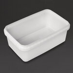 Bac à glace plastique 1 2 litres  - lot de 44 -  - plastique127 x73xmm