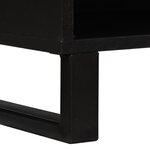 vidaXL Meuble TV – 80 x 31 5 x 46 cm en bois massif et reconstitué