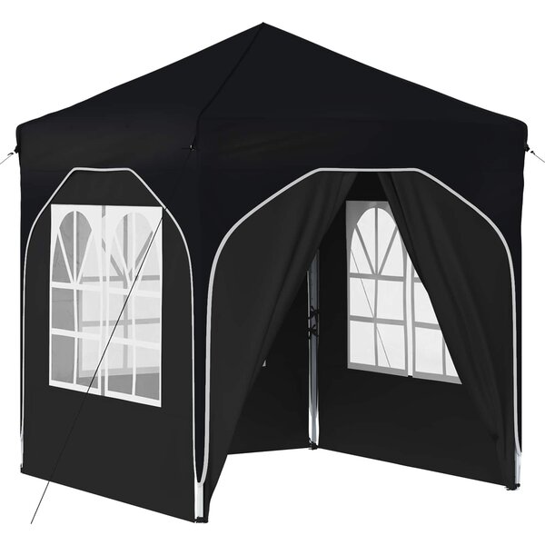vidaXL Tente de fête pop-up 192 x 192 x 245 cm Anthracite