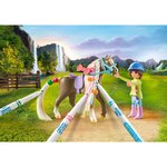 PLAYMOBIL 71640 - Cavalière avec crinière de cheval à colorier