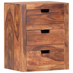 vidaXL Table de chevet 40x30x50 cm Bois massif
