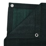 vidaXL Tapis de tente 200x200 cm Vert foncé