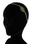 Catalina : headband élastic pastille Doré à l'or fin
