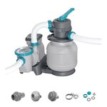 Filtre à sable / pompe de filtration pour piscine jusqu'à 42 m3 - 6 056 L/h