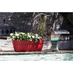 EDA Jardiniere Cancun - 80 cm - 38 L - Rouge