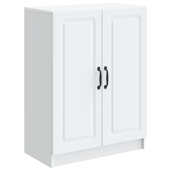 vidaXL Buffet Blanc 66 x 34 5 x 87 cm Bois d'ingénierie