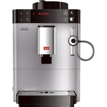 Melitta f54/0-100 machine expresso automatique avec broyeur caffeo passione - inox