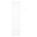 vidaXL Store de Fenêtre avec des rideaux Manuel Blanc Aluminium