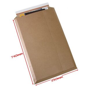50x grandes enveloppes cartonnées 530x740mm  PS.4061