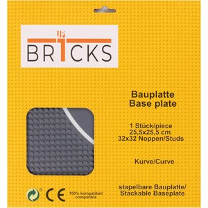 Mould King B-00023 - Plaque de rue32 x 32 Courbe