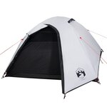 vidaXL Tente de camping à dôme 4 personnes tissu occultant imperméable