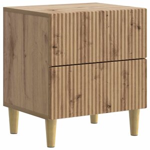 vidaXL Cabinet de chevet Chêne artisanal 43 x 34 5 x 48 cm
