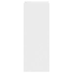 vidaXL Support de Plante 2 pièces Blanc 30 x 30 x 80 cm