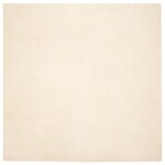 vidaXL Tapis en Fourrure Synthétique de Lapin Crème 160 x 160 cm