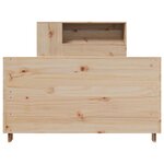 vidaXL Cadre de lit sans matelas 100x200 cm bois massif de pin