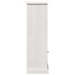 vidaXL Cabinet de salle de bain VIGO Blanc 37 x 34 x 110 cm