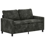 vidaXL Canapé Anthracite 156 x 81 x 87 5 cm Polyester