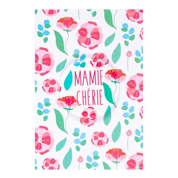 Carte Fête Des Grands-mères - Magnet Mamie Chérie - Draeger paris