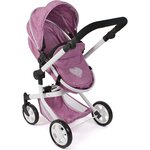 Bayer Chic 2000 595-62 - Poussette combinée 2 en 1 Mika Jean rose