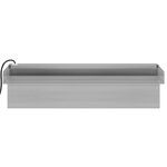vidaXL Déversoir pour cascade avec LED RVB Inox 30 cm
