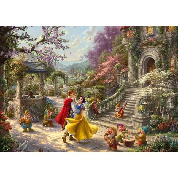 DISNEY Puzzle Blanche-Neige Danse avec le prince - 1000 pieces
