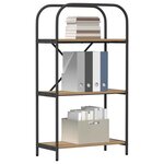 vidaXL Étagère Chêne artisanal 60 x 30 x 109 cm Bois d'ingénierie