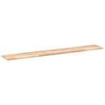 vidaXL Étagère flottante 120x20x2 cm bois d'acacia massif non traité