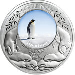 Monnaie EMPEROR PENGUIN Save the World Argent 500 Francs Cameroon 2026 (PRÉCOMMANDE)