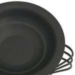 vidaXL Foyer avec tisonnier 49 cm Acier