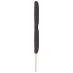 vidaXL Tête de lit avec design en blocs de diamant  marron foncé  160 cm en tissu