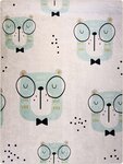 Tapis pour chambre Enfant 80 x 150 cm - Blanc