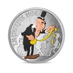 Mini-médaille croque mort lucky luke