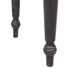 vidaXL Bureau avec 3 tiroirs 117x57x75 cm bois d'acajou massif